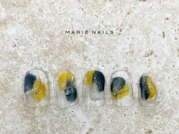 マリーネイルズ 表参道店(MARIE NAILS)/定額¥6,600 ニュアンス 1009b