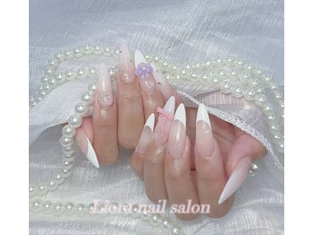 リオラネイル(Liora Nail)/長さ出しフレンチ