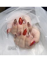 ルピナス(LUPINAS)/Valentine nail