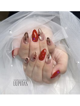 ルピナス(LUPINAS)/Valentine nail