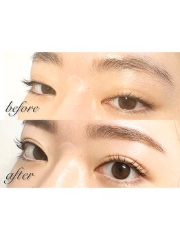 アイブロウメニューがあるサロン