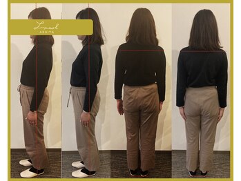 ルク ソル(Luxsol)/姿勢でお腹が出るなんて勿体無い