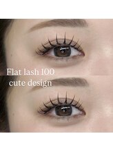 チルダ(tilde)/フラットラッシュ