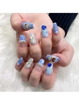 プリュム(Plume)/3D/推しネイル/キャラクター