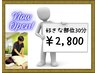 【期間限定】選べる部位30分 ¥2,800