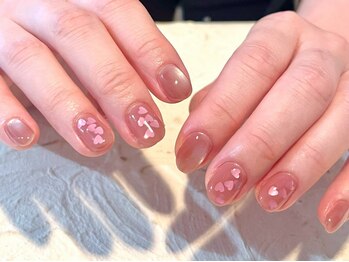 アルネ 大宮店(Arune)の写真/短い爪だからこそ、似合うデザインをご提案♪日常の妨げに、ならないので学生・OL・ママさんにも大人気◎