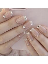 アイネイルズ 布施店(I.NAILS)/ガラスフレンチ