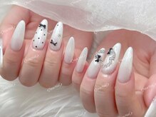 ノア ネイル(Noa Nail)/ハートネイル　リボンネイル