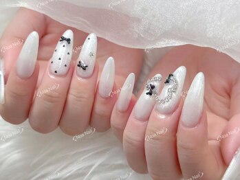 ノア ネイル(Noa Nail)/ハートネイル　リボンネイル
