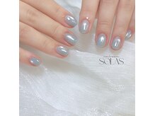 nailroom SOLAS by purenaの雰囲気（人気のマグネットも色混ぜでオリジナルカラーにできます♪）