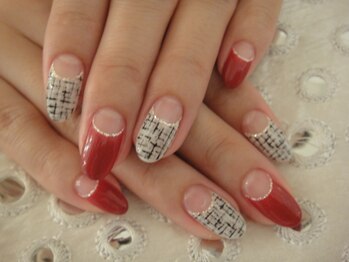 リリフリー(riri Free)/ツイード柄