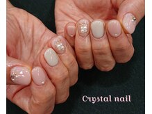 クリスタルネイル ゆめタウン博多店(CRYSTAL NAIL)/シンプルネイル