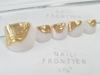 ネイルフロンティア 吉祥寺(NAIL FRONTIER)/ゴールドミラーフット5480円～