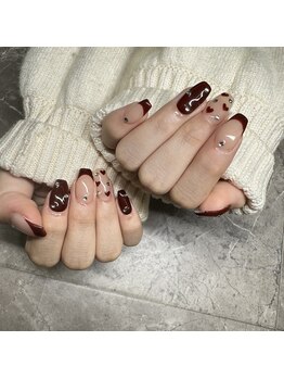 チャイ 大阪上本町店(chai)/バレンタインネイル