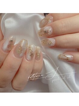 ベルテルナエス(belleterna S.)/white × gold