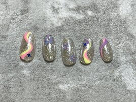 オーロラネイル