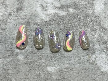 オーロラネイル