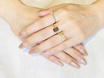 ルヒアネイル イオン戸畑ショッピングセンター店(Ruhia Nail)/グリッターネイル