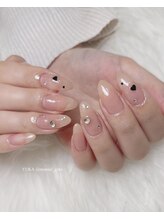 モナールアンド(MONNAL&)/ハートホロネイル