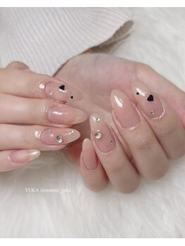 モナールアンド(MONNAL&)/ハートホロネイル