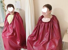 よもぎ蒸しで、良い汗かいてデトックス！香りにも癒やされます♪