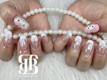 ネイルサロンレイアス(RAYAS)/フレンチオーロラネイル