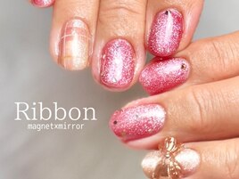 マグネット×リボン