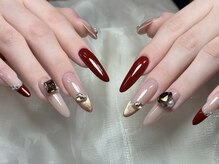 ベストネイル 渋谷109前店(Best Nail)/長さ出し持ち込みデザインネイル