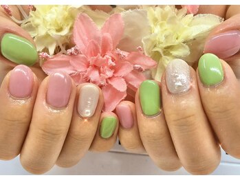 ディーネイル 京橋(D-nail)/立和名/桜色ネイル