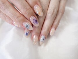 ポイントデザインネイル