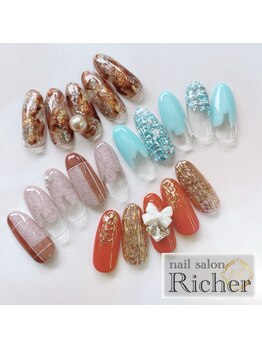 エスフィーネイルサロン リシェル(Esfy nailsalon Richer)/2025,11月 トレンドアート