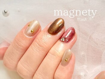 ネイルサロン クランベリー(Cranberry)/冬マグフラッシュ