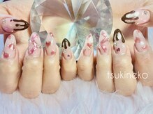 月猫/バレンタイン甘々スイーツネイル