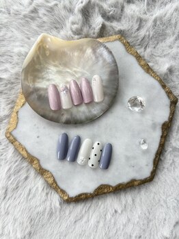 ティーエヌ 倉敷店の写真/当店人気No1【初回付替オフ込★定額コース¥4980】シンプルだからこそ差がつく！シンプルかつ上品な指先へ♪