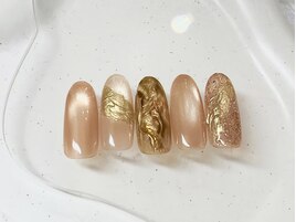 10月マンスリー/秋ネイル