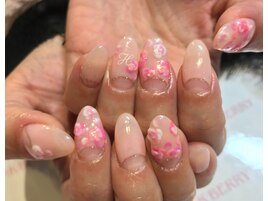 ～ぷっくりフラワーネイル～