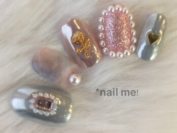ネイルミー(nail me!)/ネイルUP!2月号掲載☆