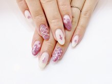 ネイルコレクション ピンク(Nail Collection Pink)/ジェル定額7990★クロス：編上げ