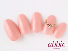 ネイルサロンアビー 北千住店(abbie)/ネックレスネイル　￥8877