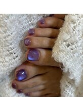 スパークリング ミント 森ノ宮店(sparkling mint)/マグネットフットネイル♪