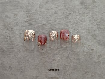 シンプリー ネイルアンドアイラッシュ 祖師谷大蔵店(Simpliee Nail&Eyelash)/【ハンド】ニュアンスネイル