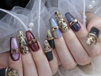ヴィエル ネイル(VIEL NAIL)/持込アート推し活ネイル