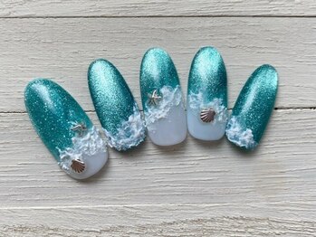 ネイルサロン マルラニ(Nailsalon malulani)の写真/落ち着く完全プライベートサロンで”持ち”や”質”にこだわる贅沢アート♪カラー・デザインも多数ご用意◎