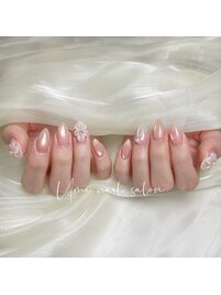 【フラワーネイル】