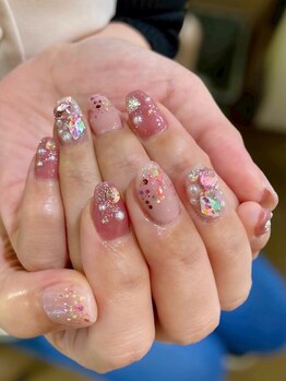 スウィーティーネイル 浦和高砂店(Sweetie Nail)/【ハンド】ビジューネイル