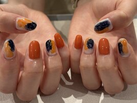 塗りかけニュアンスネイル