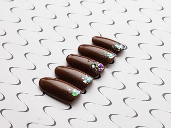 アデリー(ADELIAE)/【単色カラー】＋ストーンアート