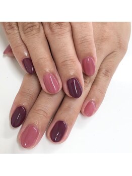 イーズネイル 堺(e's Nail)/ボルドー 秋