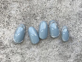 ネイルドッグ(NAIL DOG)/囲みシルバーネイル♪