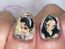 アン ジョーヌドラゴ/【自爪ネイル】プリントネイル